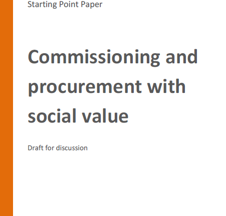 Commissioning procurement social value
