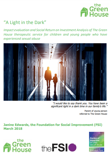 Impact evaluation and Social Return on Investment Analysis of The Green House therapeutic service for children and young people who have experienced sexual abuse