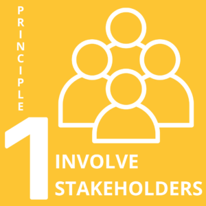 Involve stakeholders