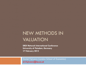 new mehods in valuation