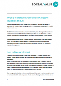 sroi and collective impact