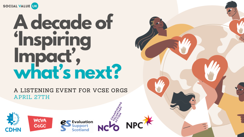 Calling all VCSE Sector Orgs!