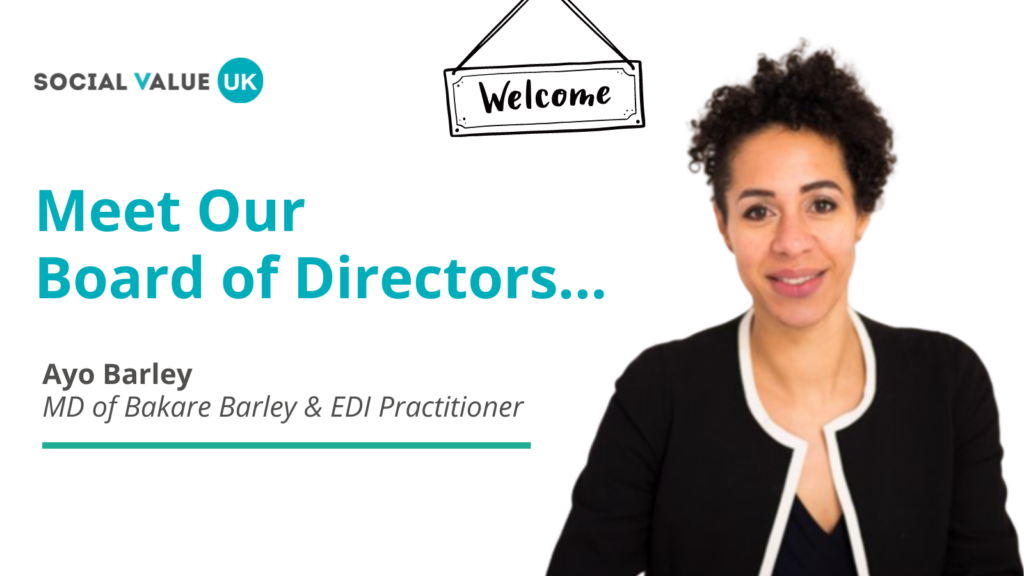 Meet Our New Board Members – Ayo Barley