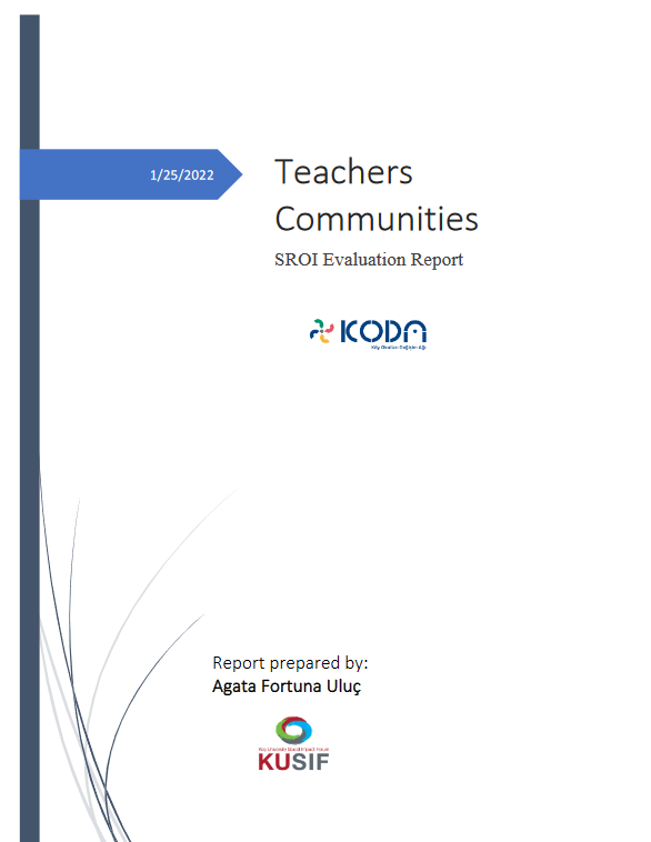 Teachers Communities SROI Evaluation Report