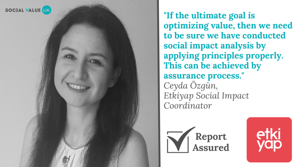 Congratulations to Ceyda Özgün on her Report Assurance Achievement!