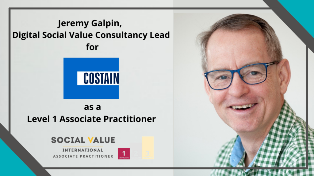Announcing Jeremy Galpin as a Level One Associate Practitioner
