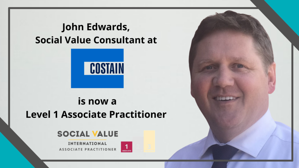 Announcing John Edwards as a Level One Associate Practitioner