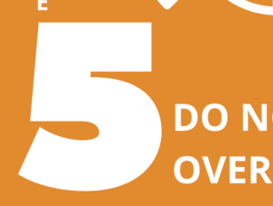 Principle 5: Do not overclaim