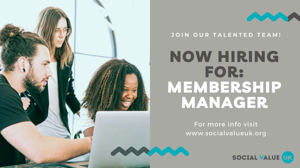 We are recruiting for a Membership Manager
