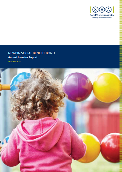 Newpin Social Benefit Bond Annual Investor Report 2015