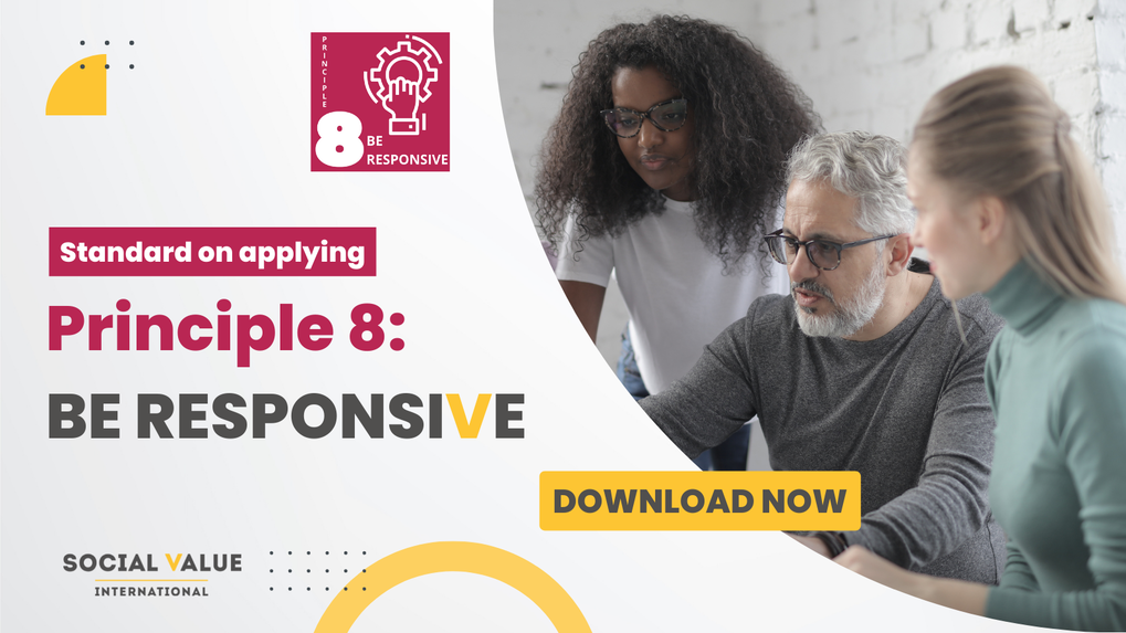 Social Value International Announce New Principle 8: Be Responsive