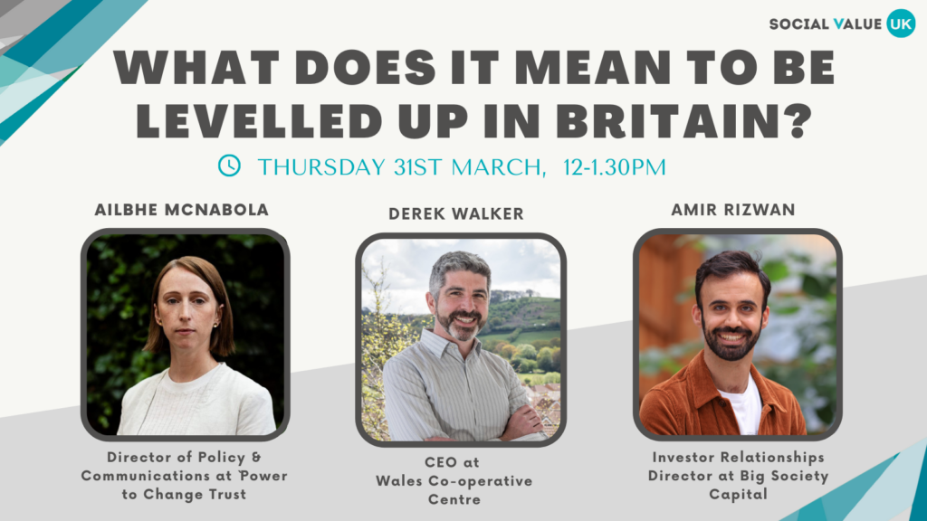 What Does it Mean to be Levelled Up in Britain? – MEET OUR SPEAKERS
