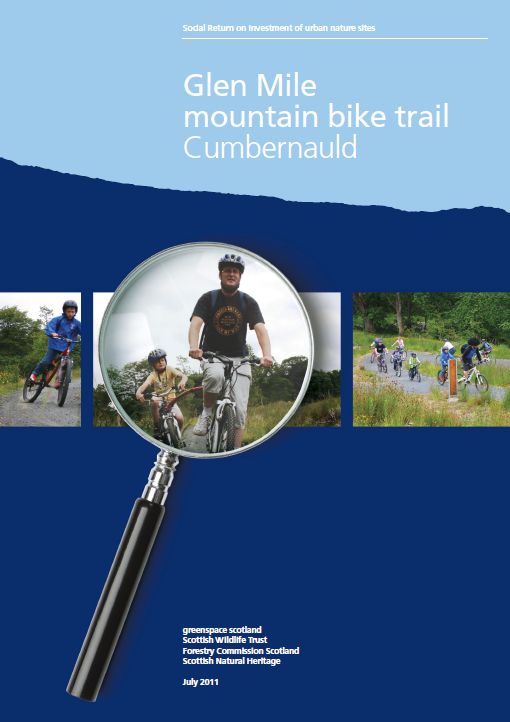 SROI of urban nature sites – Glen Mile mountain bike trail Cumbernauld