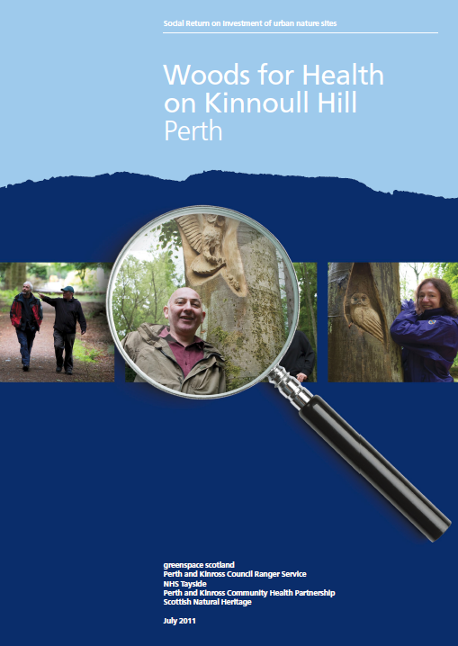 SROI of urban nature sites – Woods for Health on Kinnoull Hill Perth