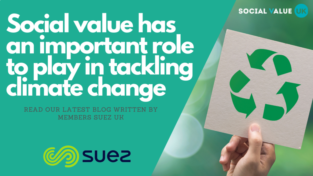 Social value has an important role to play in tackling climate change