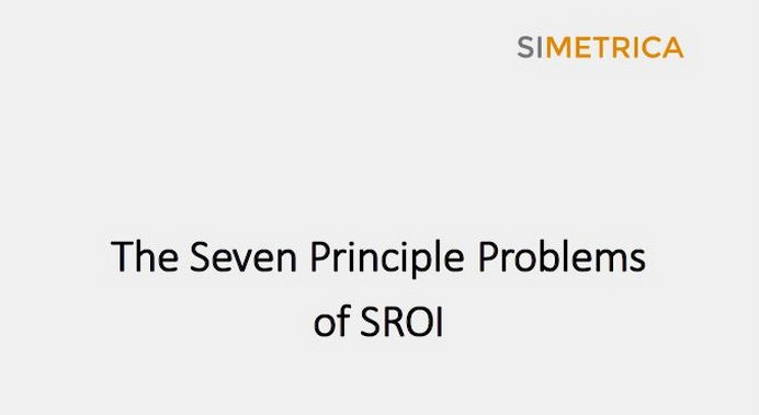 The Seven Principle Problems of SROI