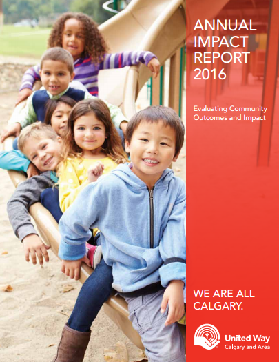 United Way Annual Impact Report 2016