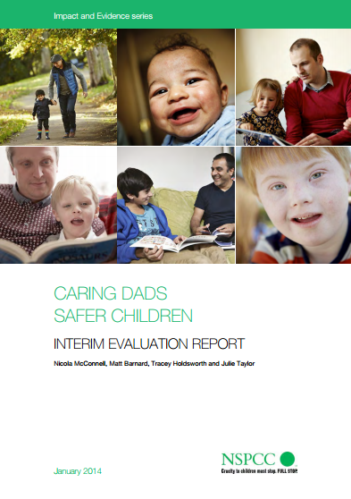 Caring dads safer children: interim evaluation report