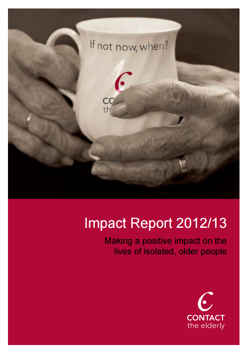 Contact the Elderly Impact Report 2012/13