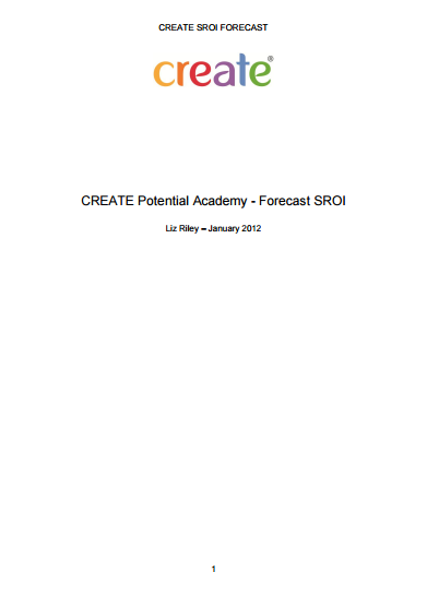 CREATE Potential Academy SROI