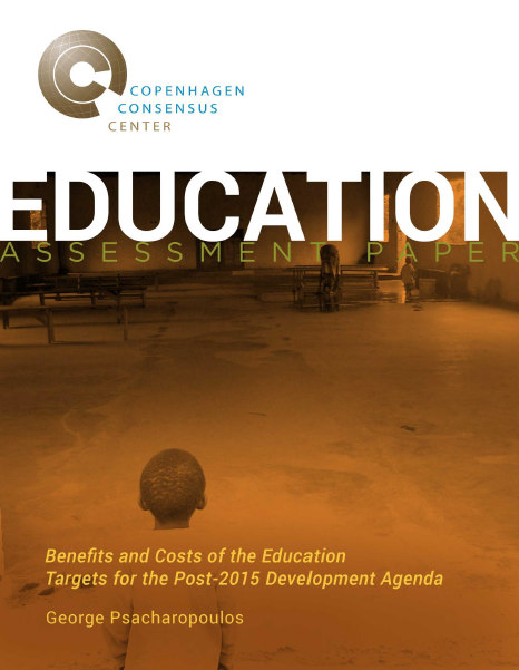 Benefits and Costs of the Education Targets for the Post-2015 Development Agenda
