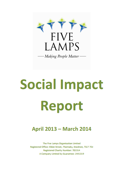 Five Lamps Social Impact Report April 2013 – March 2014