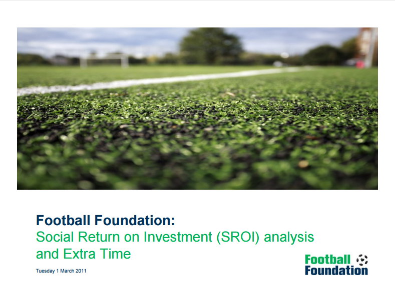 Football Foundation: SROI analysis and Extra Time