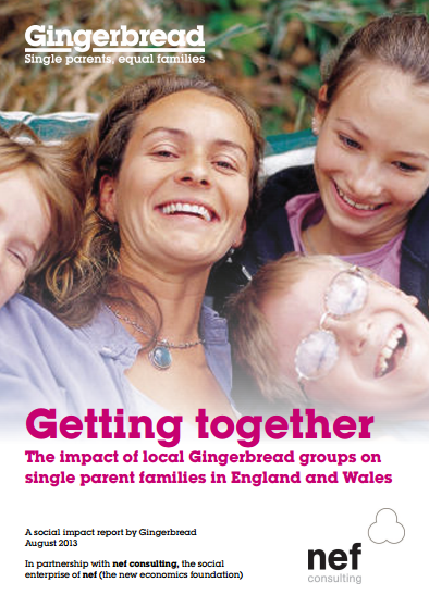 Getting Together: The impact of local Gingerbread groups on single parent families in England and Wales