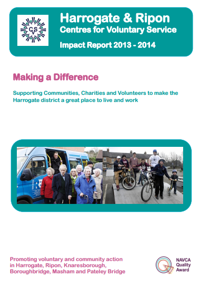 Harrogate & Ripon Centres of Voluntary Service Impact Report 2013-2014
