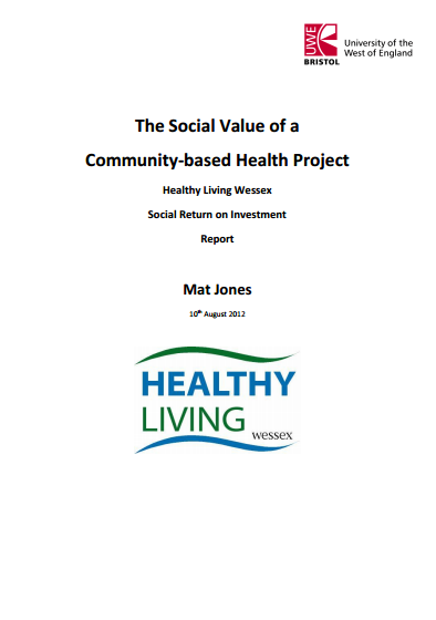 Healthy Living Wessex SROI Report