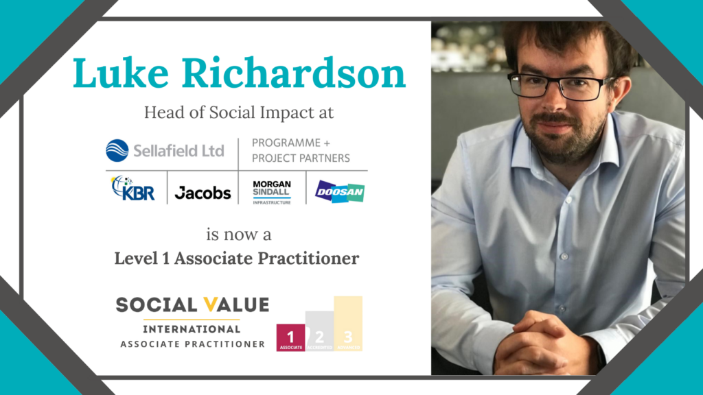 Announcing Luke Richardson as a Level One Associate Practitioner!