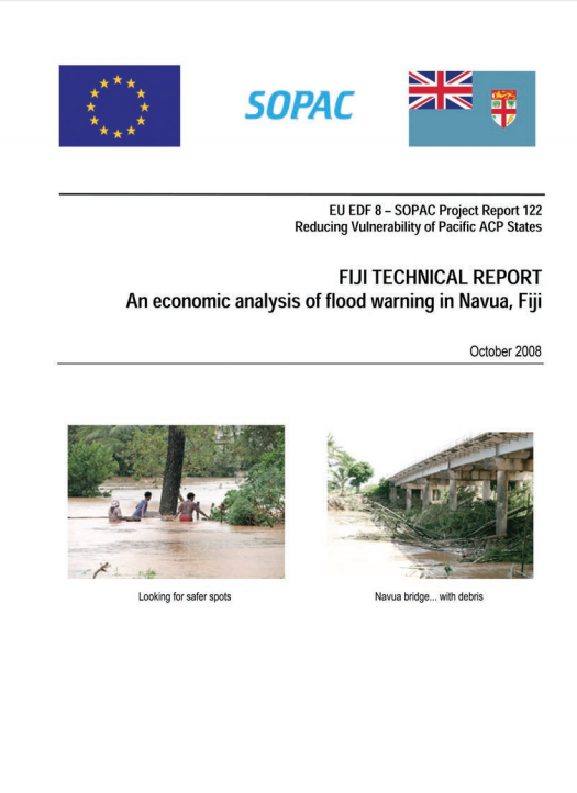 Fiji Technical Report – An economic analysis of flood warning in Navua, Fiji