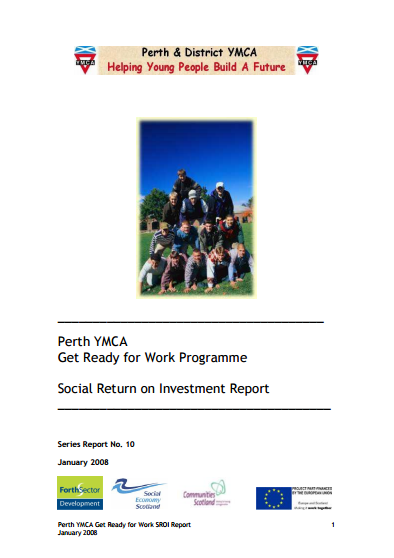Perth YMCA Get Ready for Work Programme Social Retun on Investment Report