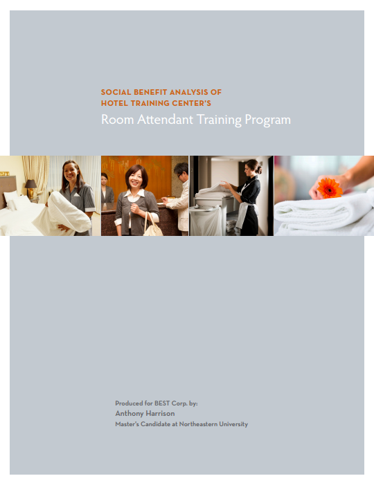 Social Benefit Analysis of Hotel Training Centre’s Room Attendant Training Program