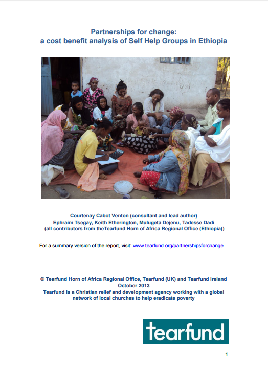 Partnerships for change: a cost benefit analysis of Self Help Groups in Ethiopia