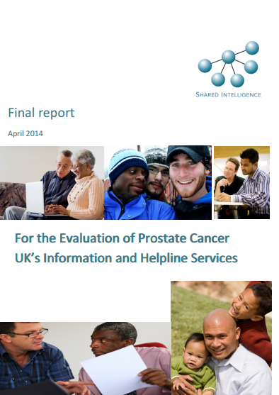 Evaluation of Prostate Cancer UK’s Information and Helpline Services