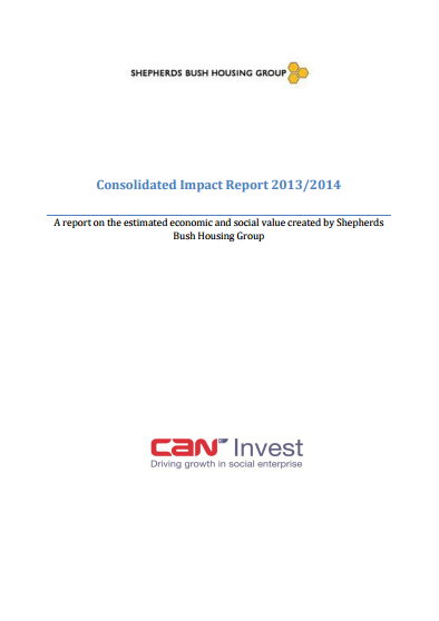 Shedherd’s Bush Housing Group Consolidated Impact Report 2013/14