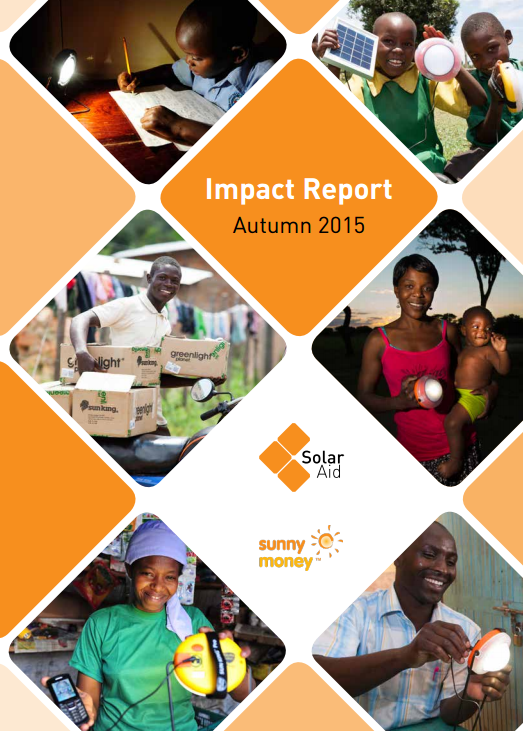 SolarAid Impact Report Autumn 2015