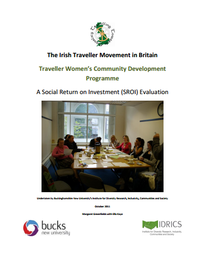 Traveller Women’s Community Development Programme: A Social Return on Investment (SROI) Evaluation