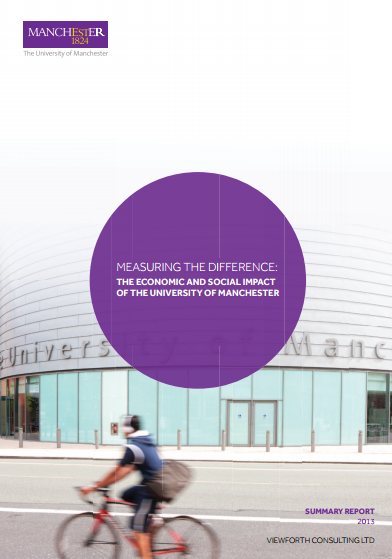 Measuring the Difference: the economic and social impact of the University of Manchester