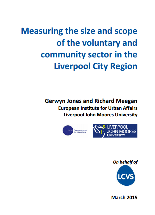 Measuring the size and scope of the voluntary and community sector in the Liverpool City Region