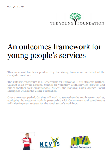 Young Foundation: Outcomes Framework for young peoples services