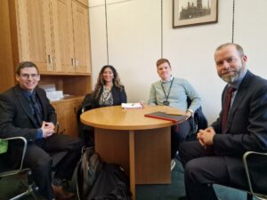 SVUK advocacy team meet Labour Party Shadow Business Secretary