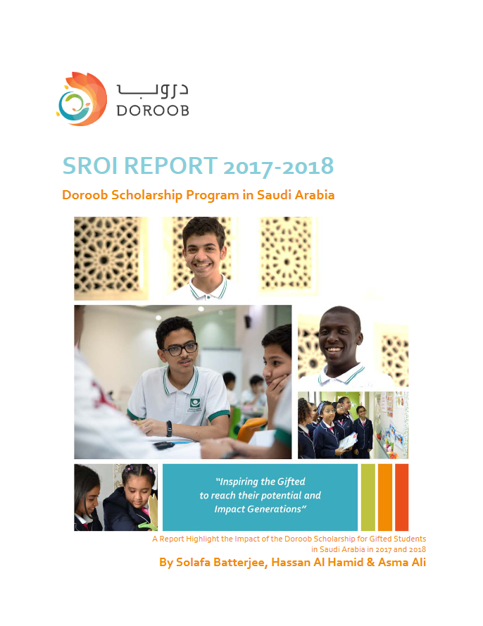 SROI REPORT 2017-2018 Doroob Scholarship Program in Saudi Arabia
