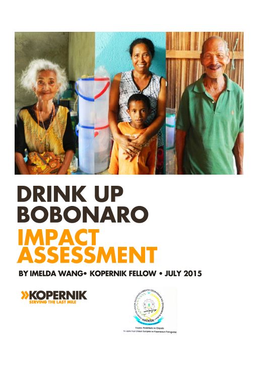 Drink Up Bobonaro Impact Assessment