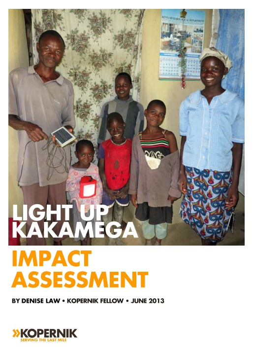 Light Up Kakamega Impact Assessment