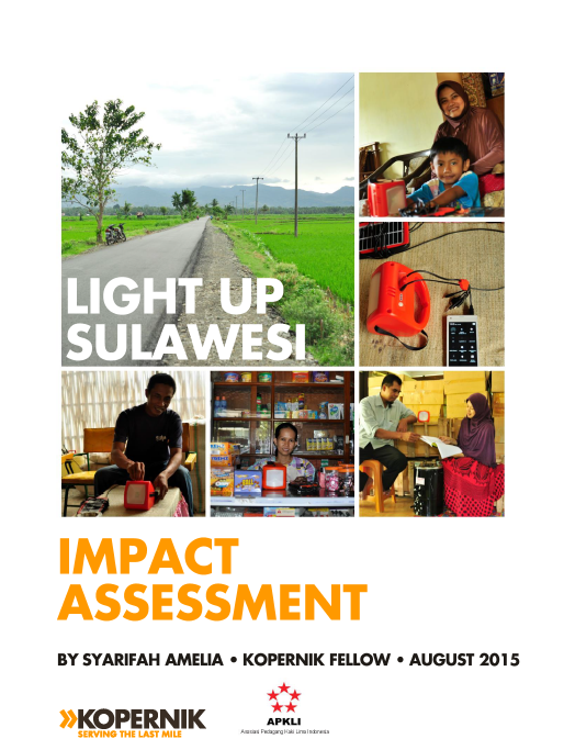 Light Up Sulawesi Impact Assessment