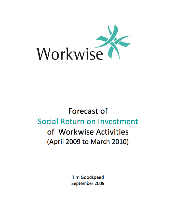 Workwise SROI Forecast
