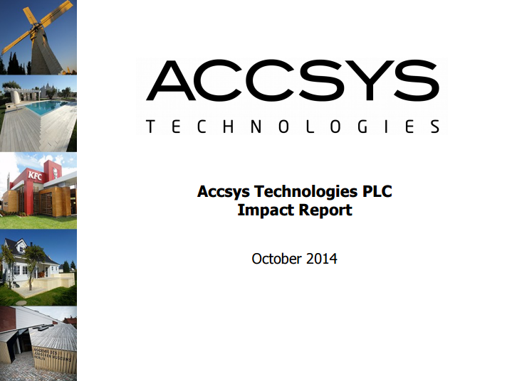 Accsys Technologies PLC Impact Report