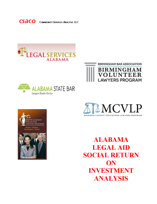 Alabama Legal Aid Social Return on Investment